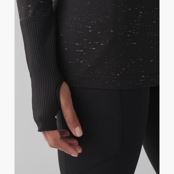 Lululemon’s Black Swiftly Tech Long Sleeve Crew Shirt Size 6 - 41882 - Picture 4 of 12